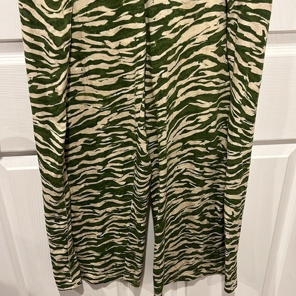 Daily Practice by Anthropologie The montego pant wide leg zebra print Small - Picture 5 of 8